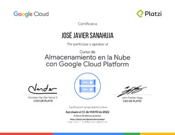 Almacenamiento Gcp