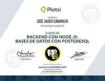 Backend Nodejs Postgres
