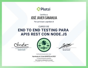 E2E Testing Nodejs