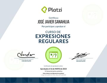 Expresiones Regulares
