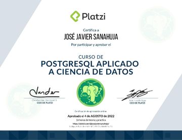 Postgresql Datos