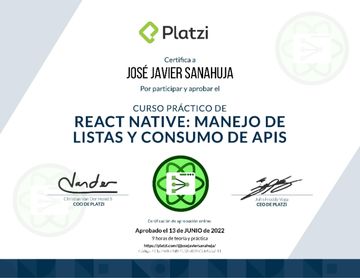 React Native Listas Apis