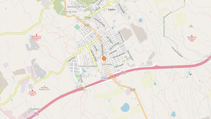 Mapa de diseño web en San Isidro