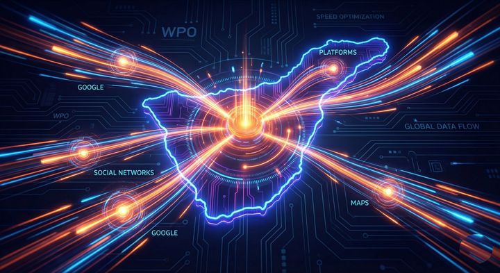 Comparativa entre un desierto digital y un ecosistema conectado